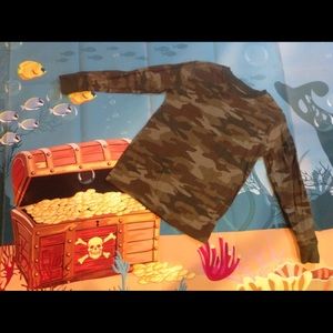 long sleeve camouflage  T